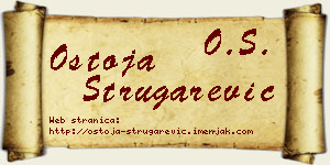 Ostoja Strugarević vizit kartica